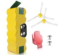 morpilot Ni-MH Replacement Battery 4050 mAh 14.4 V Compatible for Vacuum Cleaners 500 600 700 800 Series, Yellow