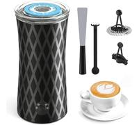 Morpilot Strix - Montalatte elettrico 4 in 1, schiuma per latte caldo e freddo, 240 ml, 400 W, con controllo della temperatura, funzionamento silenzioso, per caffè, cappuccino, griglia