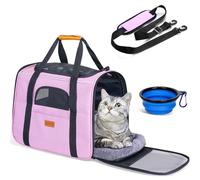 Morpilot Trasportino per Cani e Gatti, Gabbietta Morbida per Animali Domestici, Borsa portabile o a Tracolla in Tessuto da Trasporto Confortevole, Borsa Ripiegabile Viaggio Sull' Aereo