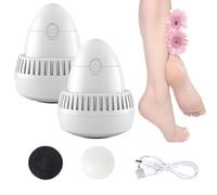 Morrat Foot Grinder -2025 new Electric Wireless Portable Callus Remover with Vacuum Adsorption, 2 Speed Levels & 2 Grinding Heads for Dead/Dry Skin (2)
