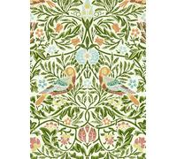 Morris & Co Carta da parati Bird - Boughs Green