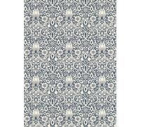 Morris & Co Carta da parati Borage - Inky Fingers