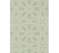 Morris & Co Carta da parati Brophy Trellis - Sage Linen