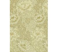 Morris & Co Carta da parati Chrysanthemum Toile - Ivory/ Canvas