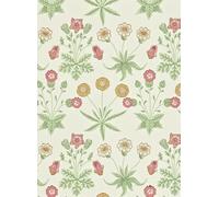 Morris & Co Carta da parati Daisy - Willow/ Pink
