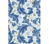 Morris & Co Carta da parati Leicester - Paradise Blue