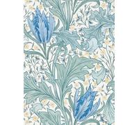 Morris & Co Carta da parati Lent Lily - Cornflower Blue
