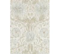 Morris & Co Carta da parati Pure Honeysuckle & Tulip - Linen