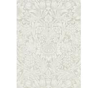 Morris & Co Carta da parati Pure Sunflower - Chalk/ Silver