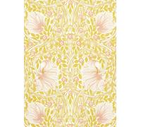 Morris & Co Carta da parati Simply Pimpernel - Sunflower/ Pink