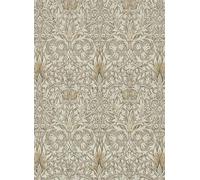 Morris & Co Carta da parati Snakeshead - Stone/ Cream