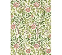 Morris & Co Carta da parati Sweet Briar - Boughs/ Rose