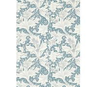 Morris & Co Carta da parati Wallflower - Woad Blue