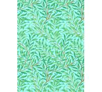 Morris & Co Carta da parati Willow Bough - Sky/ Leaf Green