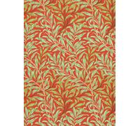 Morris & Co Carta da parati Willow Bough - Tomato/ Olive