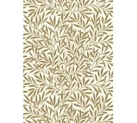 Morris & Co Carta da parati Willow - Cream/ Brown