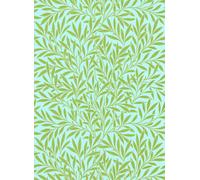 Morris & Co Carta da parati Willow - Sky/ Leaf