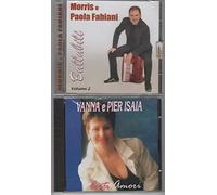 MORRIS E PAOLA FABIANI - PACCHETTO 10 CD W IL LISCIO:BALLABILI VOL. 2 MORRIS E PAOLA FABIANI - CERTI AMORI VANNA E PIER ISAIA - ORCHESTRA CAMILLO SANTA MARIA - FACCIAMO L'AMORE ANTONELLA RUSSO - INCONTRAIMOCI CAMILLO SANTAMARIA - ORCHESTRA LISCIO SOLARE LA DONNA DEL FUTURO - ROCKING ROCK AROUND THE CLOCK - CLAN ITALIANO IL TALISMANO - CLAUDIO PISCINA SE TU LO VUOI - ROMMY BIMBA MIA