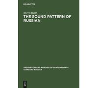 Morris Halle The Sound Pattern of Russian (Copertina rigida)