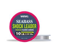 MORRIS Varivas Seabass Shock Leader Fluorocarbon 30 m naturale dal Giappone