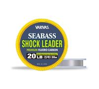 MORRIS Varivas Seabass Shock Leader Fluorocarbon 30 m naturale dal Giappone