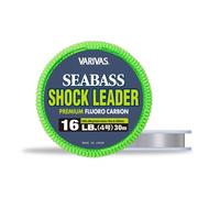 MORRIS Varivas Seabass Shock Leader Fluorocarbon 30 m naturale dal Giappone
