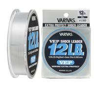 MORRIS VARIVAS VEP Shock Leader Nylon 50m #3 12lb Pesca Linea Naturale 025142