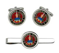 Morrison Clan Scozzese Gemelli E Fermacravatta Set