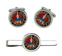 Morrison Clan Scozzese Gemelli E Fermacravatta Set