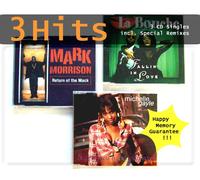 MORRISON, MARK, GAYLE, MICHELLE & LA BOUCHE - RETURN OF THE MACK / HAPPY JUST TO BE WITH YOU / FALLIN' IN LOVE (3 CD Singles Compilation incl. MORRISON, MARK, GAYLE, MICHELLE & LA BOUCHE - 19 Tracks) RETURN OF THE MACK c&j radio 3.32 / joe t. vanelli radio version 3.57 / HAPPY JUST TO BE WITH YOU uses samples in the chic good times style and sugarhill gang rapper's delight manner / FALLIN' IN LOVE full harmony club mix / radio version / u.a.