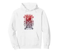 Morrissey Irish Blood English Cuore Rosso Blu Felpa con Cappuccio