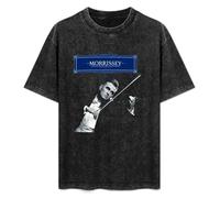 Morrissey Ringleader of The Tormentors Men T-Shirt Graphic Mens Cotton Casual Black Tee Shirt L
