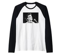 Morrissey The Smiths Singer Live This Charming Man 1984 Maglia con Maniche Raglan