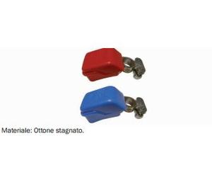 MORS01+MORS02 Coppia morsetti batteria Easy Click per auto,trattori e autocarri