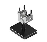 Morsa 2 in 1 da scrivania in miniatura con sistemi di serraggio a regolazione rapida e base stabile girevole a 360 gradi per una lavorazione precisa Morsa a molla