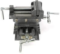 Morsa a Croce con Ganasce 4"-100mm per Trapano a Colonna da Banco e Fresatrice