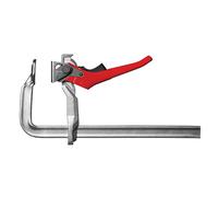 BESSEY GH30 morsa Morsetto a cricchetto 30 cm Acciaio spazzolato, Rosso