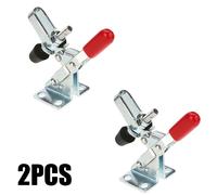 Morsa a Scatto 50Kg Buona Qualità Levetta Morsetto 2Pcs Galvanizzato Ferro