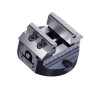 Morsa autocentrante a 5 assi, versione flangiata H90X durezza 58-62 HRC compatibile con cambio rapido a punto zero