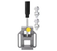 Morsa Banco, Morsa per Trapano, Mini Macchina Banco in Lega di Alluminio per Serraggio a Morsa Piatta per la Lavorazione Utilizzata per Costruire Cornici per Foto,
