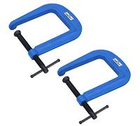 Morsa con morsetto a G (75 mm) per gola profonda (4-1/2") per morsa di serraggio (confezione da 2)