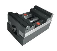 Morsa da banco a quattro assi con precisione autocentrante, serie K dispositivo ganasce a triplo scopo con fori a punto zero(K76-100)