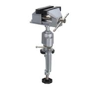 MORSA DA BANCO BASE GIREVOLE 360° APERTURA 50 MM MORSETTO STRETTOIO