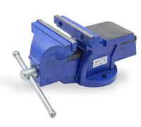 YASTA Morsa Da Banco Base Girevole Apertura 125mm Fissaggio Precisione a Morsetto