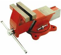 MORSA DA BANCO CON BASE GIREVOLE IN ACCIAIO DA 100 MM.