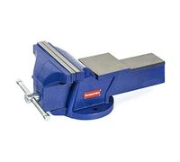 WORKPRO Morsa fissa da banco con incudine, 160 mm, 36 x 18 x 18