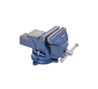 MORSA DA BANCO DA LAVORO GIREVOLE IN GHISA 100MM BLU VALEX 1451575