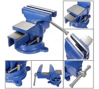 MORSA DA BANCO GIREVOLE 100 mm INCUDINE PROFESSIONALE IN GHISA E ACCIAIO