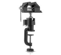 Morsa da banco STAHLWERK TS-50 ST con giunto sferico morsa parallela flessibile per pezzi di legno, plastica e metallo