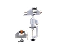 MORSA DA BANCO TAVOLO GIREVOLE 360° IN ALLUMINIO TESTA SNODATA 50MM UNIVERSAL